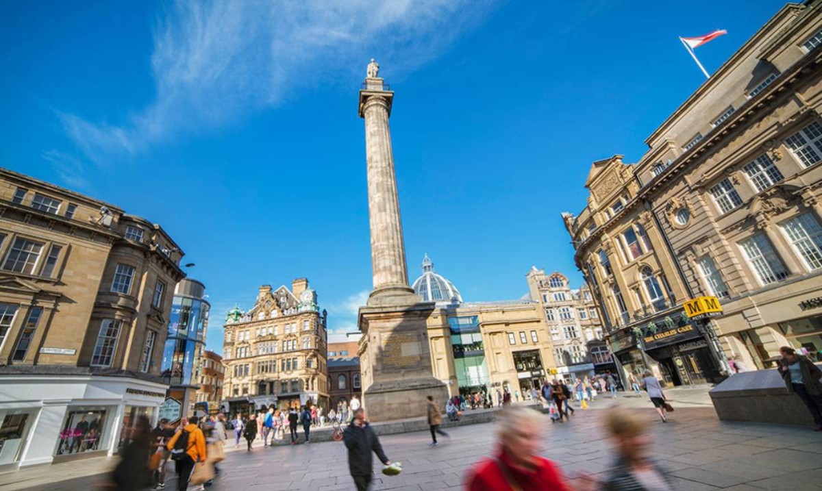 Grey's Monument, (C) Newcastle Gateshead Initiative, Public Domain/CC0 1.0